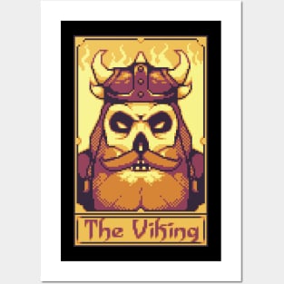 Funny Tarot Card - The Viking Posters and Art